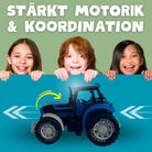 BIOPLAY® Traktor in Blau – Fördert Motorik und Koordination bei Kindern ab 3 Jahren