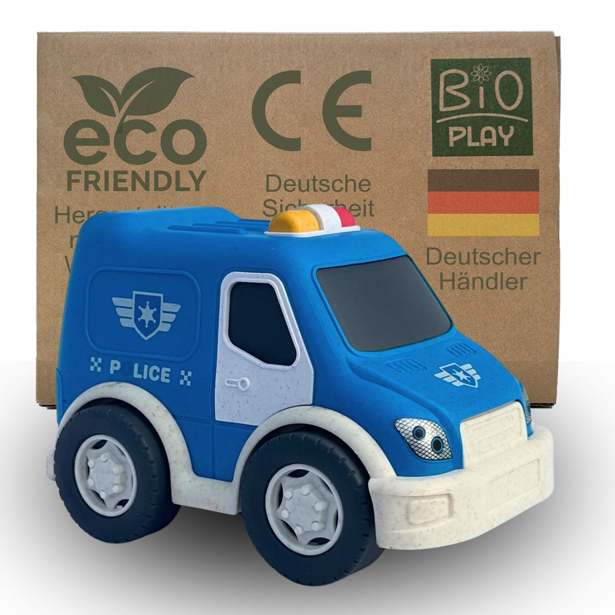 Rotes Rennauto ab 1 Jahr Indoor und Outdoor – BioPlay